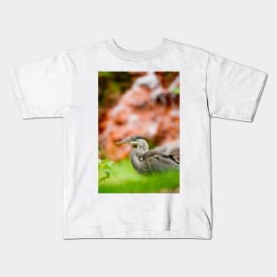 Blue Heron Kids T-Shirt